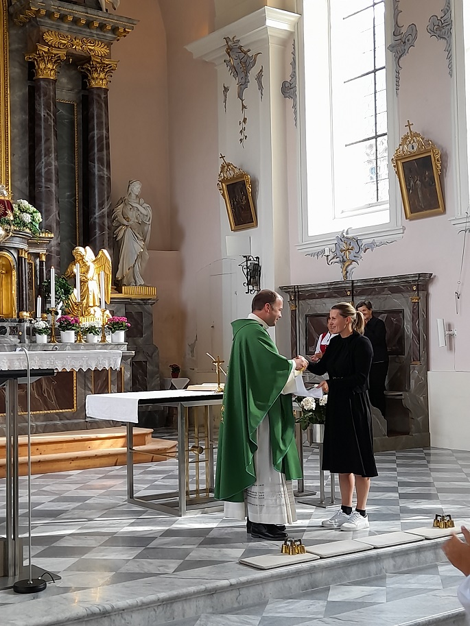 Herzliche Gratulation unserer neue Pfarrkoordinatorin Anna Eller