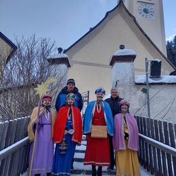 Sternsingeraktion in Vinaders