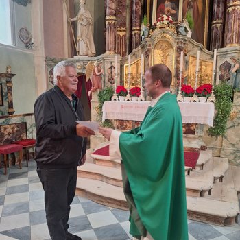 Beauftragung von Erwin Hechenblaikner zum Pfarrkoordinator in Vinaders
