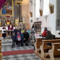 Schulmesse vor Ostern