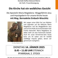 Vortrag Kontakt-Kaffee-Steinach