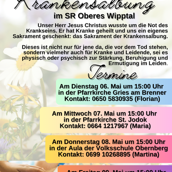 Hl. Messen mit Krankensalbung