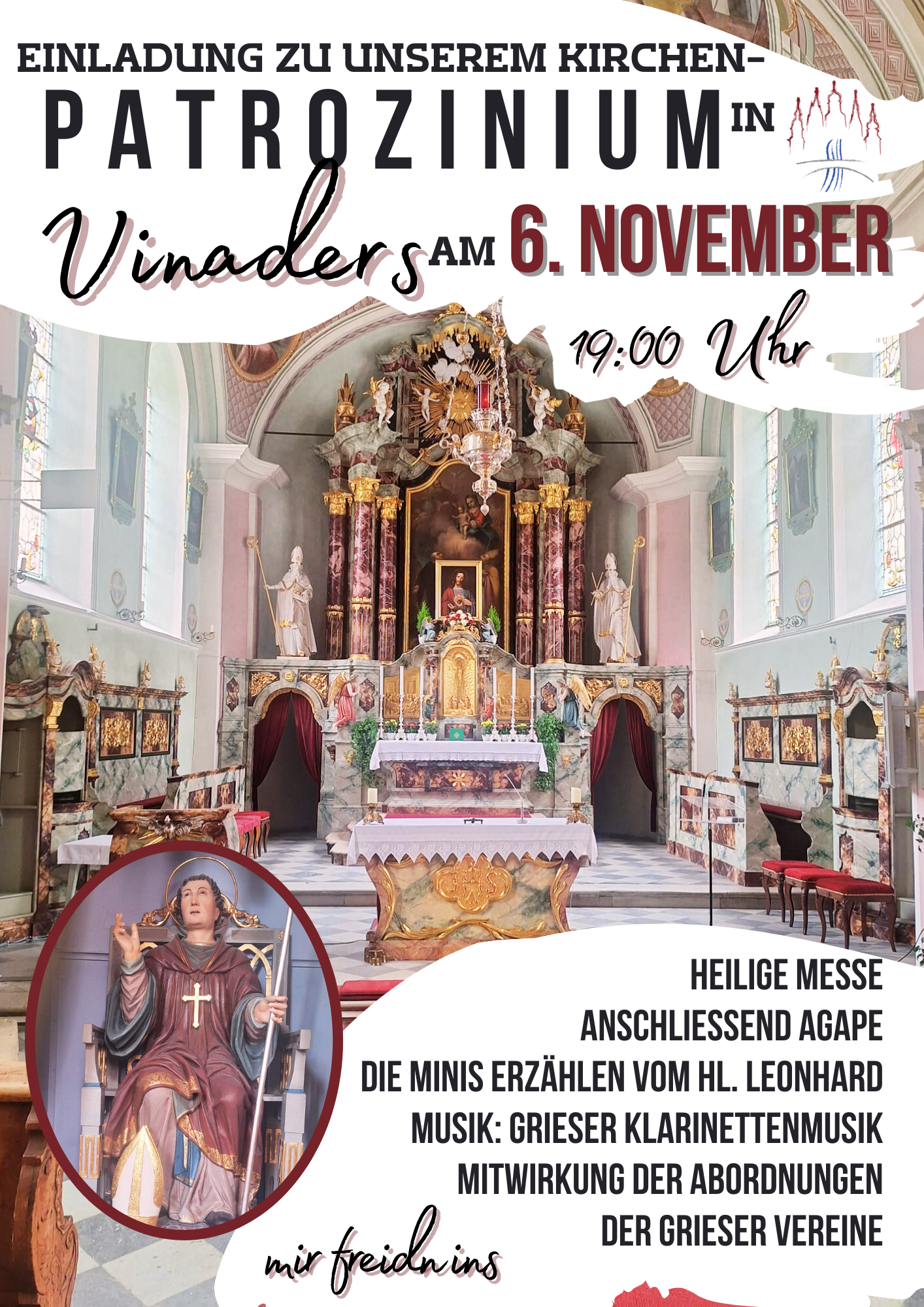 Kirchenpatrozinium in Vinaders