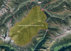 Karte: Kuratie Vinaders nach Abtrennung von Obernberg