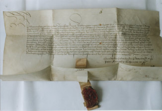 Stiftbrief König Maximilians